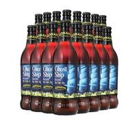 Adnams Ghost Ship Citrus Pale Ale 4.5% ABV | 16 x 500ml Glass Bottles | Refreshing & Zesty | Premium English Craft Beer