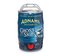 Adnams | Ghost Ship Citrus Pale Ale Beer 4.5% ABV | 1 x 5L | Brewed with bold citrus notes, giving the beer a clear flavour profile.