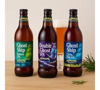 Adnams Ghostly Ghost Ship Taster Collection | Double Ghost IPA 5.2% | Ghost Ship Pale Ale 4.5% | Ghost Ship Session IPA 3.4% | Mixed Craft Beer Gift Set | 3 x 500ml Bottles