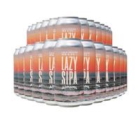 Adnams Lazy Sipa Cold Session IPA 4.0% ABV | 24 x 440ml Cans | Crisp & Refreshing | Vegan-Friendly | Citrus & Stone Fruit Notes | Pack of 24 Cans