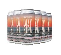 Adnams Lazy Sipa Cold Session IPA 4.0% ABV | 6 x 440ml Cans | Crisp & Refreshing | Vegan-Friendly | Citrus & Stone Fruit Notes | Pack of 6 Cans