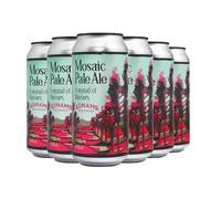 Adnams Mosaic Pale Ale 4.1% ABV | Hoppy & Aromatic Pale Ale | 6 x 330ml Cans | Bursting with Mango, Peach & Citrus Notes | Brewed with Mosaic Hops | Jack Brand Range | Pack of 6 Cans