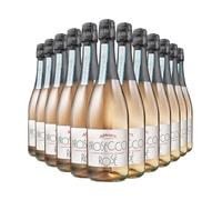Adnams Prosecco Rosé 10.5% ABV | 12 x 75cl Bottles | 2024 Italian Sparkling Rosé Wine | Peach, Green Apple & Floral Notes | Glera & Pinot Noir | Vegan