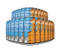 Adnams Southwold Bitter 4.1% ABV | 24 Packs - 24 x 440ml Cans | English Bitter Ale | Brewed in Suffolk | Traditional Herbal Hoppiness & Malty Toffee Notes | Authentic British Beer