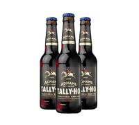 Adnams Tally-Ho Barley Wine Dark Ale | 7.2% ABV | 3 x 330ml Glass Bottle | Limited Edition | Bottle Conditioned | Southwold Suffolk Brewery | Christmas Rich Winter Ale