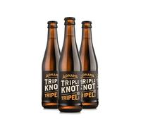 Adnams Triple Knot Tripel Ale 10% | 3 x 330ml Bottles | Belgian-Style Strong Ale | Rich, Complex & Matured Beer | Crafted in Southwold, Suffolk | Premium English Ale