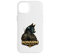 Adnarim Gaming Survival Wolf Post Apocalyptic Zone Design Case for iPhone 14 Plus