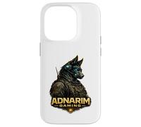 Adnarim Gaming Survival Wolf Post Apocalyptic Zone Design Case for iPhone 14 Pro
