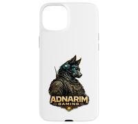 Adnarim Gaming Survival Wolf Post Apocalyptic Zone Design Case for iPhone 15 Plus