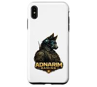 Adnarim Gaming Survival Wolf Post Apocalyptic Zone Design Case for iPhone XS Max