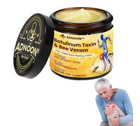 ADNOON Botulinum Toxin & Bee Venom Pain-Relief Bone Healing Cream, Professional Joint & Bone Therapy Crem, ADNOON Bee Venom Joint Pain Treatment Cream for Back, Neck, Hands, Knee (1 Bottle)