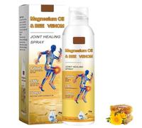 Adnoon Magnesium Oil & Bee Venom Joint Healing Spray, for Ain Relief, Bee Venom Joint Pain Relief Gel for Back, Neck, Hands, Knee for All Skin Types(100ml-1pcs)