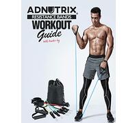 Adnutrix Resistance Bands workout Guide With Workout log
