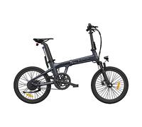 ADO (UK STOCK) AIR 20S (With Front Fork Suspension) INTERNATIONAL VERSION 250W MOTOR 25KM/H 9.6AH 20 INCH FOLDING ELECTRIC BIKE (Grey)