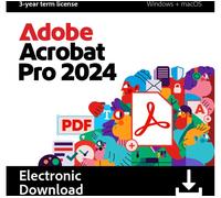 ADOBE Acrobat Pro 2024 - 3 years for 1 user (download)