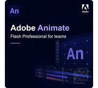 Adobe Animate / Flash Professional for Teams Corporate 1 - 9 User(s)