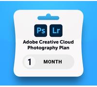 Adobe Creative Cloud Photography Plan - 1 Month Subscription Key RoW