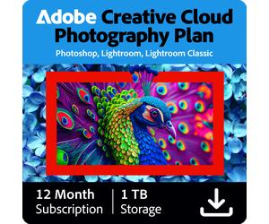 Adobe Creative Cloud Photography Plan 1 TB