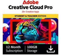 ADOBE Creative Cloud Pro - Student & Teacher Edition, 1 Year (download)