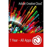 Adobe Creative Cloud Pro | Student & Teacher (PC, Mac) 1 Year - Adobe Key - GLOBAL