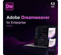 Adobe Dreamweaver for Enterprise EDU 50 - 99 User(s)