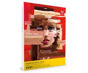 Adobe Flash Pro CS6, Student and Teacher Version (PC)