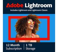ADOBE Lightroom - 1 Year for 1 User (1TB) BRAND NEW AND SEALED - FREE SHIPPING