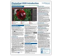 Adobe Photoshop 2020 Introduction Quick Reference Training Tutorial Guide (Cheat Sheet of Instructions, Tips & Shortcuts - Laminated Card)