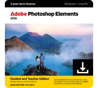 Adobe Photoshop Elements 2026 - EDU/GOV EDU 1 - 9 User(s)