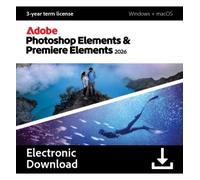 Adobe Photoshop Elements + Premiere Elements 2026 | 1 User