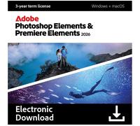 ADOBE Photoshop Elements & Premiere Elements 2026 - 3 years for 1 user (download)