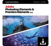Adobe Photoshop & Premiere Elements 2026 EDU
