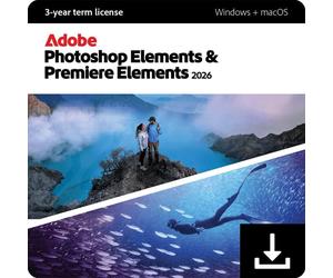 Adobe Photoshop & Premiere Elements 2026 EDU
