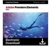 ADOBE Premiere Elements 2026 - 3 years for 1 user (download)