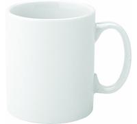 Adobe Utopia E90037 Pure Economy Straight-Sided Mug, 12 Oz., 34 Cl, White (Pack Of 12)