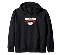 Adobo Connoisseur Funny Adobo Dish Lovers Filipino Culture Zip Hoodie