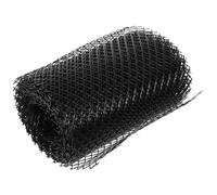 ADOCARN 1 Roll Black Mesh Gutter Guard Cover Made of Sturdy Pp and Pe Material, Easy Installation and Can be Easily Unrolled, for Preventing Drain Blockages and Protecting Gutters