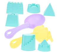 ADOCARN 1 Set Beach Sand Castle Making Digging Lightweight Portable Sand Play Tools for Beach Park Home Fun Random Color