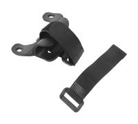 ADOCARN 1 Set Bike Pump Holder: Bicycles Bracket Inflators Clip with Screws & Straps & Wrench - Inflator Fixing Frame Retaining Bracket for Mountain Road Bike Cycling - Style2