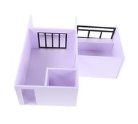 ADOCARN 1 Set Scale Unfinished Miniature House for Crafting Learning and Family Bonding Activities for Architecture Visualization and Education