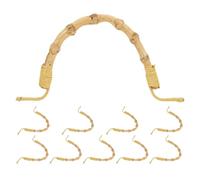 ADOCARN 10 Pcs Rattan Teapot Handle - Tea Accessories Chinese Supplies for Ceramic or Pottery Tea Pots - Japanese Teapot Grip Replacement