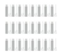 ADOCARN 100pcs 1ml Glass Refillable Perfume Bottles Mini Travel Containers for Facial Serum and Other Liquids, Reusable and Portable Vials for Travelling