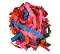 ADOCARN 100pcs Assorted Colour Screaming Whistling Rocket Balloons with Unique Striped Design, 10 Inch Long Latex Flying Party Decorations for Holiday and Summer Celebrations