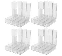 ADOCARN 100pcs Plastic Square Cuvettes with 4 Optical Windows 1.5ml Capacity Lab Vessels for Precise Scientific Experiments and Colourimetric Analysis
