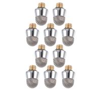 ADOCARN 10pcs Conductive Fiber Capacitive Stylus Pen Tips Replacement with Metal M5 Outer Thread, Sturdy and Reliable Stylus Point Enhancements for Touch Screens, Easy to Replace
