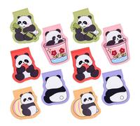 ADOCARN 10pcs Magnetic Page Marking Clips Assorted Colour Paperboard Bookmarks with Convenient Magnetic Function, Exquisitely Designed for Students and Travelers Reading Accessories