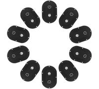 ADOCARN 10pcs Rubber Button Caps for Robot Vacuum and Vacuum Cleaner, Made of Sturdy Nitrile Rubber with Conductive Pad Kit, Easy Installation and Safeguarding Internal Circuits, for Daily