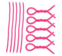 ADOCARN 10Pcs Spiral Perm Rods Flexible Curling Hair Rollers for Short and Long Hair Small Perm Rods Secure Hold Gift