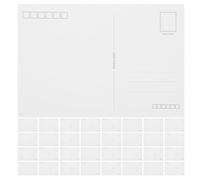 ADOCARN 120pcs Blank Mailable Postcards Printable: 4x6 White Post Cards for Art or Printing with Mailing Side for DIY Projects Christmas Holiday Invitations