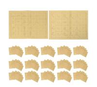 ADOCARN 120pcs Chinese Calligraphy Practice Paper Sheets Brush Writing Tracing Paper for Beginners Hand Control Improvement with Standard Stroke Guides for Learning Basic Techniques